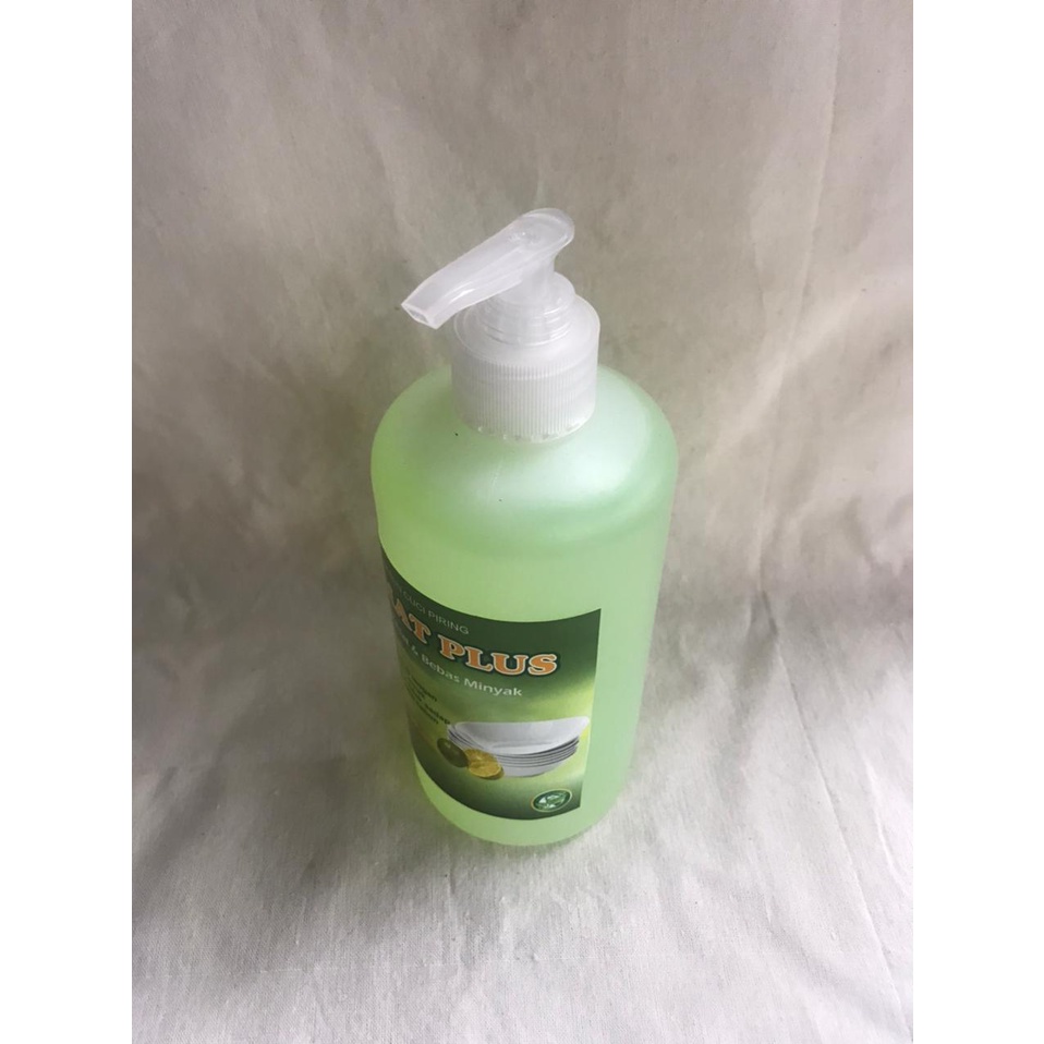 Sabun Cuci Piring 500ml Hemat Plus Dishwashing Anti Lemak Aroma Menyegarkan Busa Melimpah Bersih Kesat Harga Murah Meriah Berkualitas