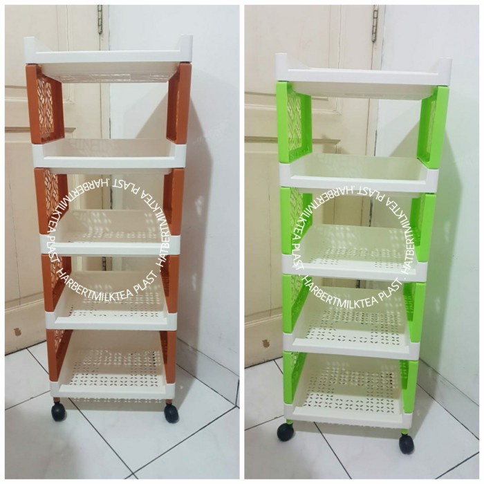 Rak plastik serbaguna susun 5 - RSTK 5 Tabitha - RANDOM, No bubblewrap