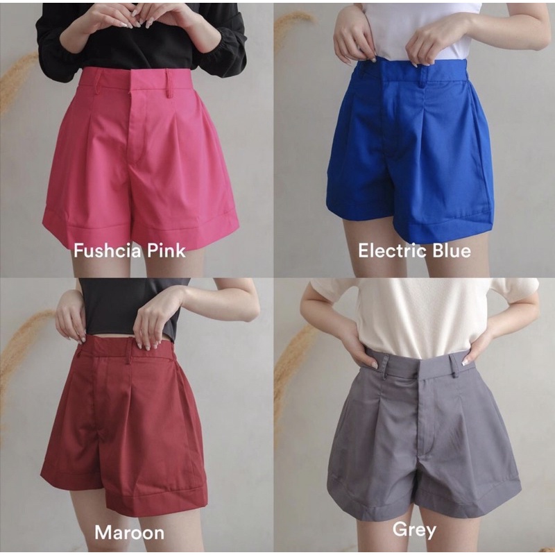 GISELLE SHORTS PANTS KOREA - CELANA PENDEK WANITA SUPER COMFY - CELANA PENDEK SPORTY - CELANA PENDEK SANTAI - HADIAH / KADO ULTAH CEWEKq