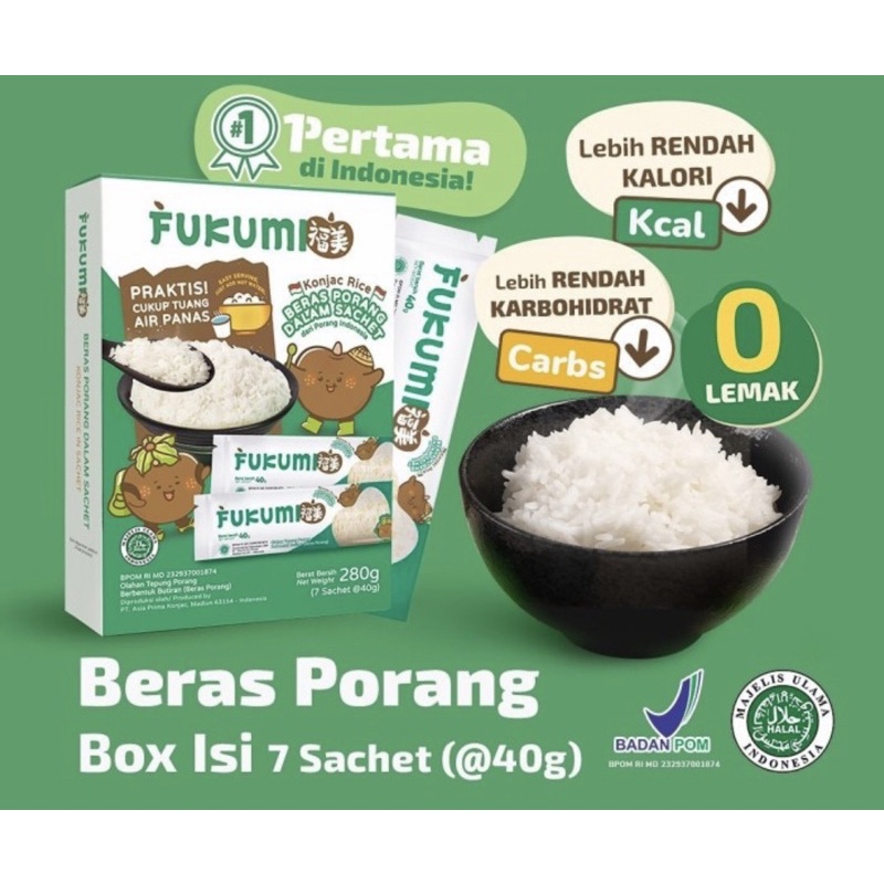 

BERAS FUKUMI ISI 7 SACHET