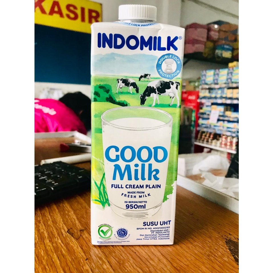 

Indomilk Full cream Plain