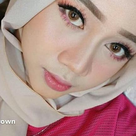 ✷ MORE DUBAI CARAMEL BROWN SOFTLENS / BISA MINUS - CARAMEL NORMAL ❄