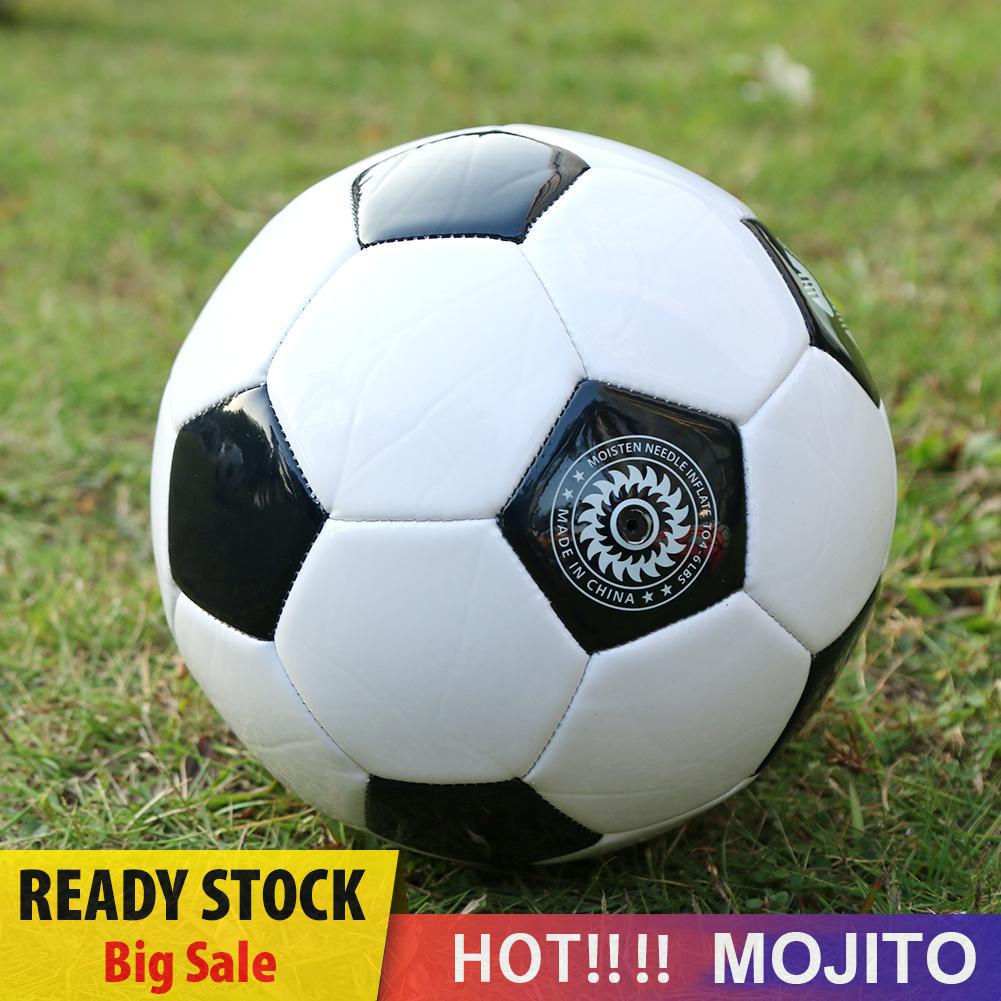 MOJITO Soft Classic NO.3 Black White Standard Size Soccer Ball Training Football