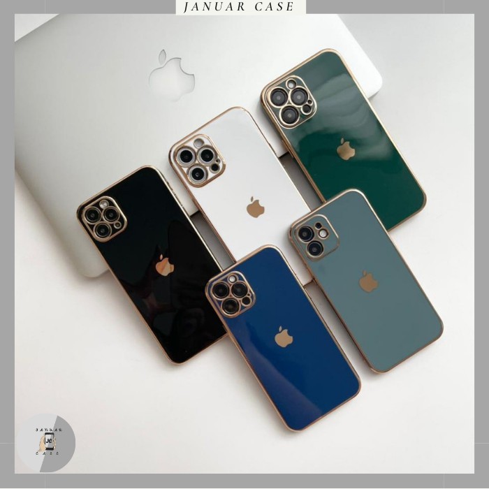 CASE PREMIUM GLAS CHROME LIST IPHONE/ IP 11/ IP 11 PRO/ IP 12/ IP 12 PRO/ IP 12 PRO MAX/ IP XR/ IP 1
