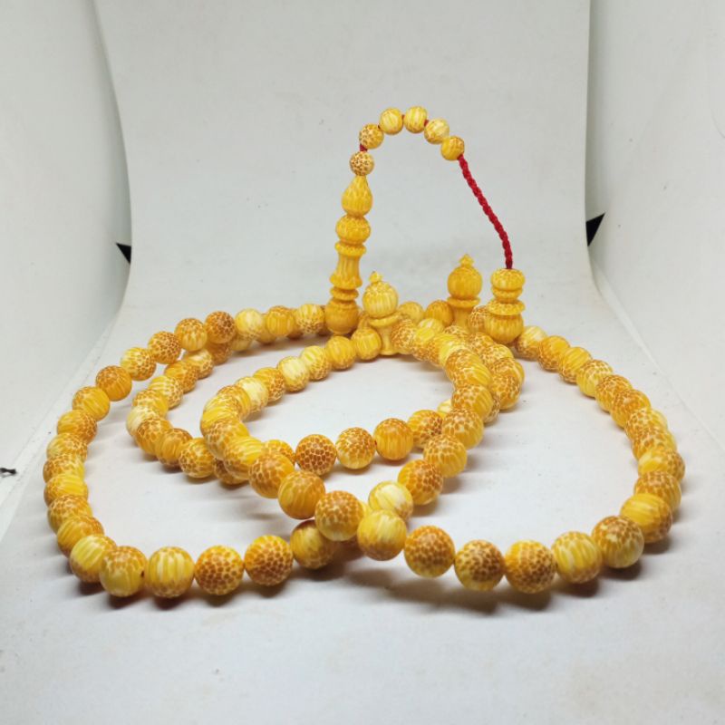 tasbih kayu liwung macan putih
