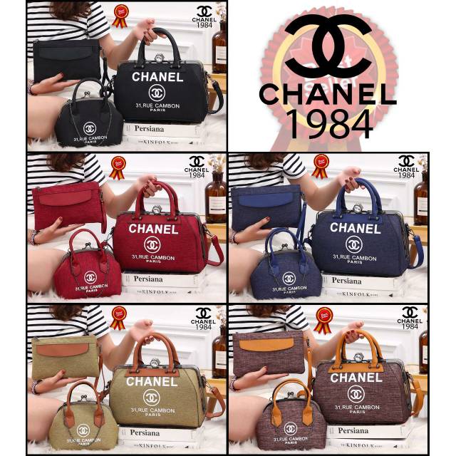 CHANEL Tiara Sharon 31,RUE CAMBON 3in1 1984