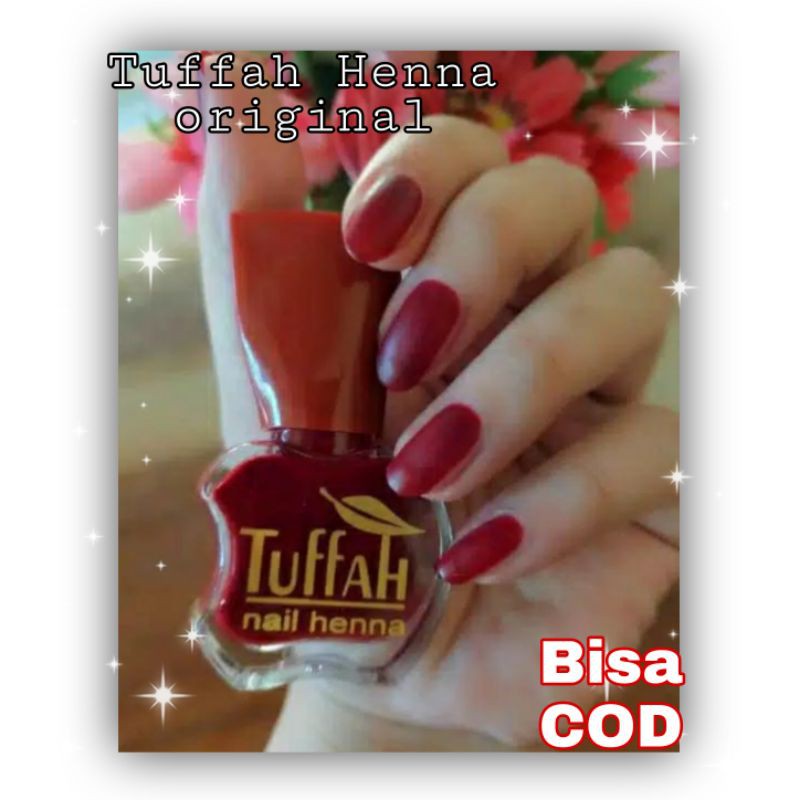 Tuffah Henna nail henna sah untuk sholat( harga grosir )