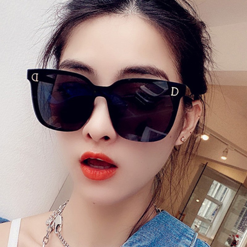 ♥TMALL88♥ Kacamata Hitam Kacamata Fashion Sunglasses Wanita/Pria Frame Kotak Import Real Pict