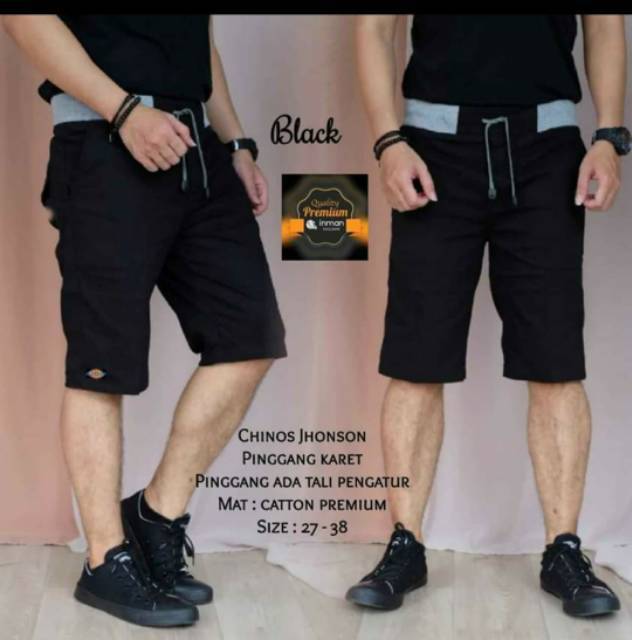 (ISI 4 Pcs / Paket Hemat) Celana Chinos Pendek Distro Premium-2