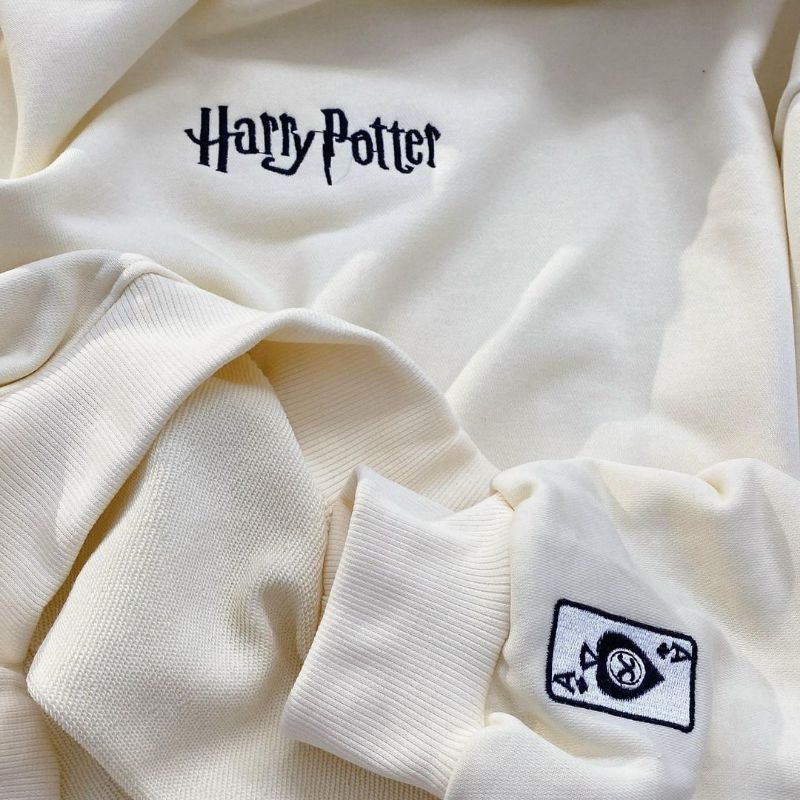 4539 Sweater Bordier Crewneck Wanita | HARRY POTTER Sweater | Korean Style