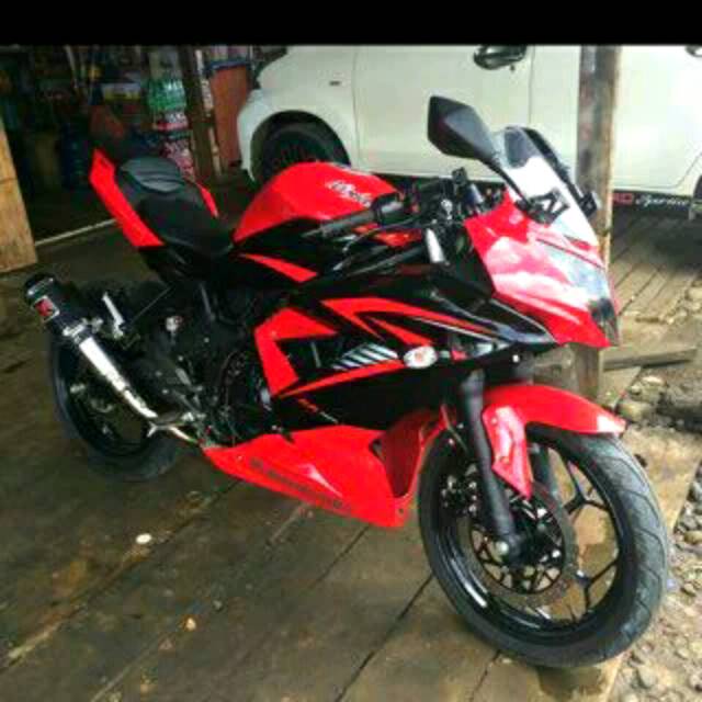 Knalpot racing akrapovic motor ninja rr mono