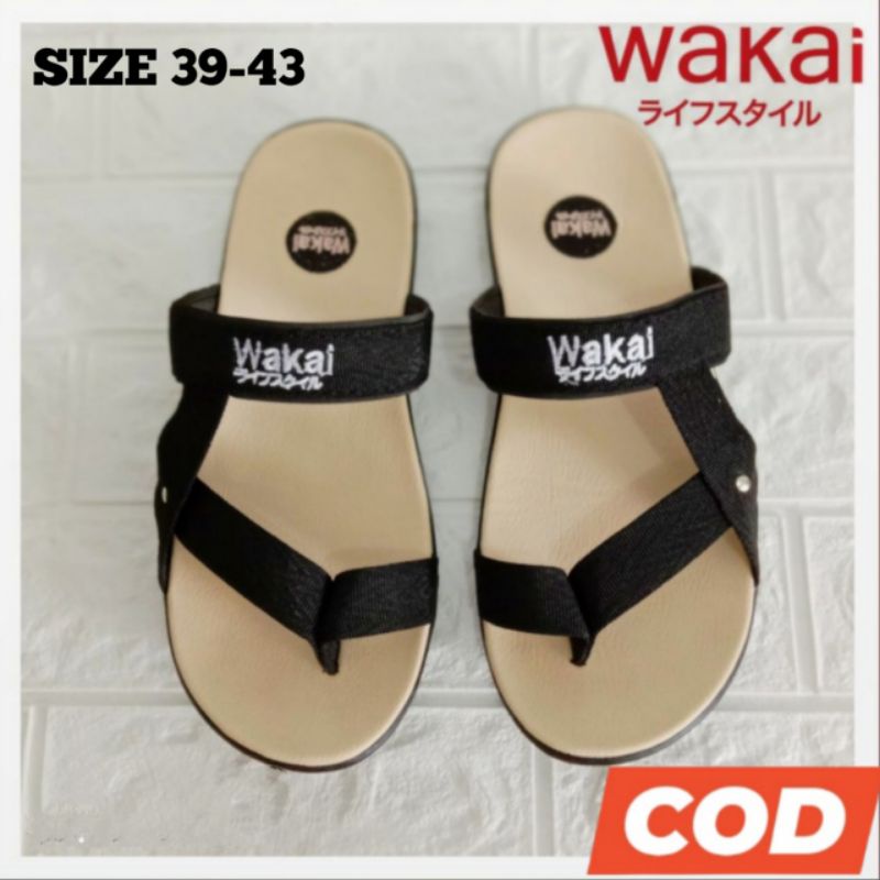 Sandal gunung wakai/Sandal Jepit pria Wakai/Sandal gunung pria