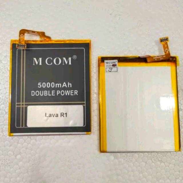 BATERAI BATRE BATTERY LAVA IRIS R1 MCOM DOUBLE POWER