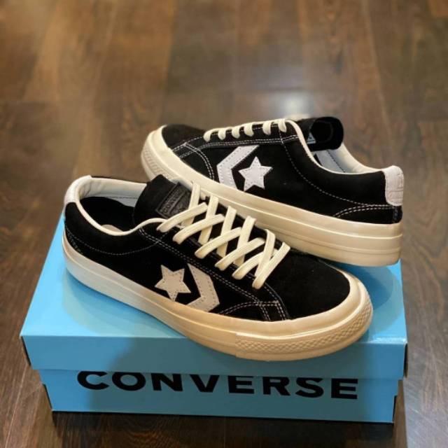 converse one star pro black