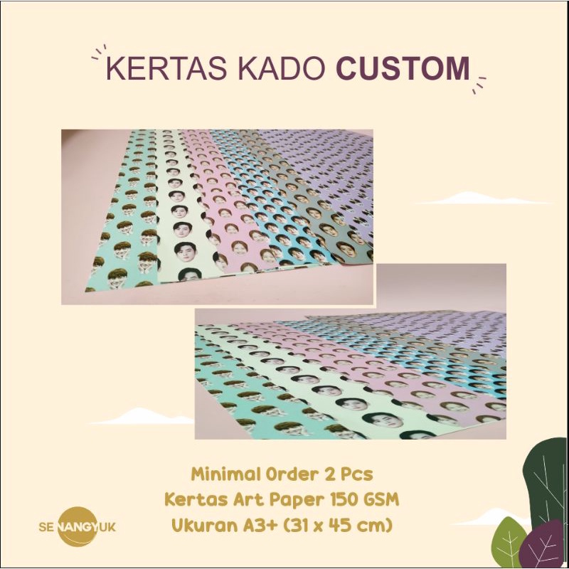

Kertas Kado Custom