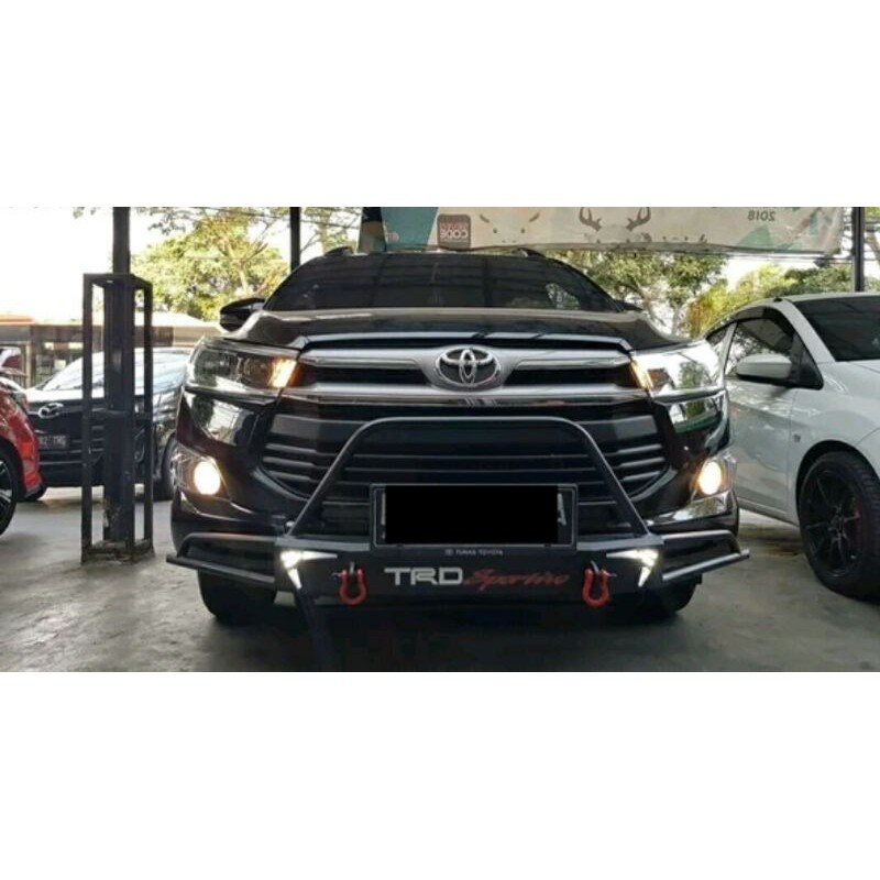 taduk Besi Inova riborn model mini overlen pakai lampu LED