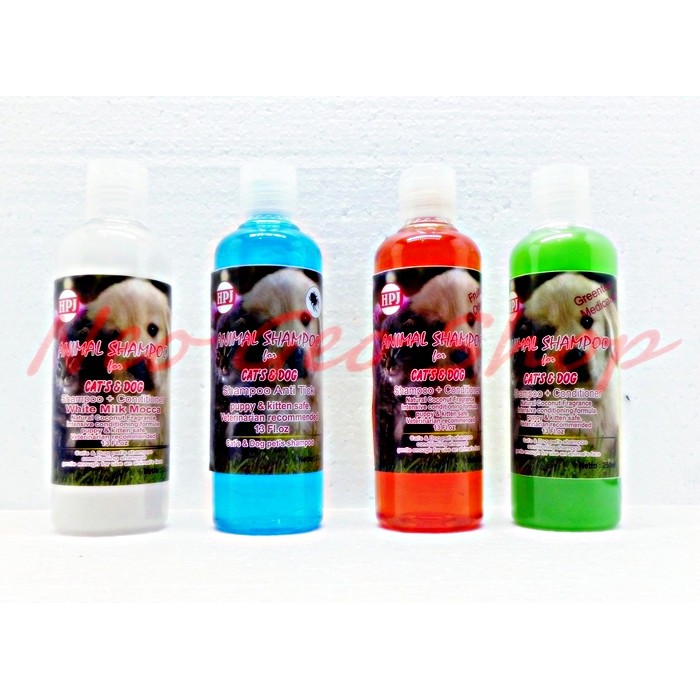 shampoo shampo sampo hewan kucing anjing musang kelinci marmut otter 250 ml