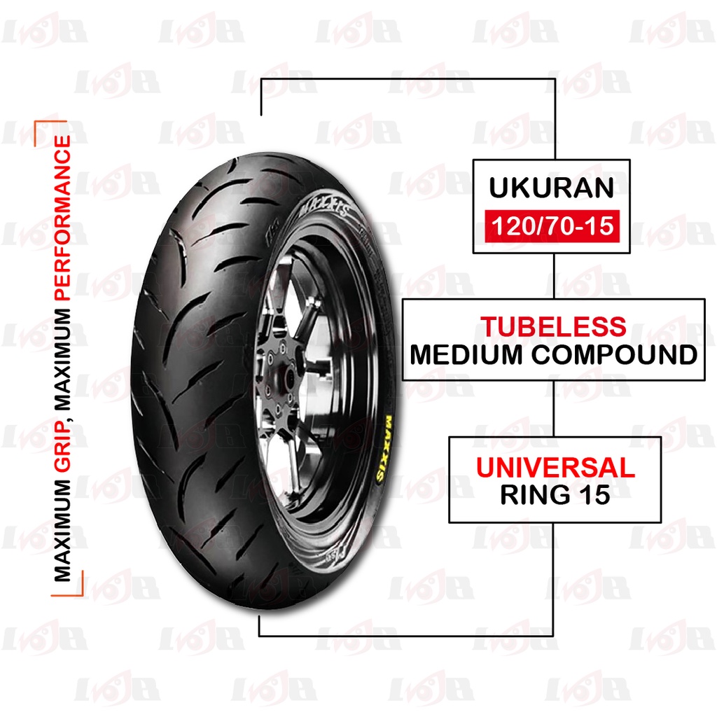 Maxxis 120/70-15 victra S98 ST Ban Tubeless Motor Matic Scooter XMAX FORZA