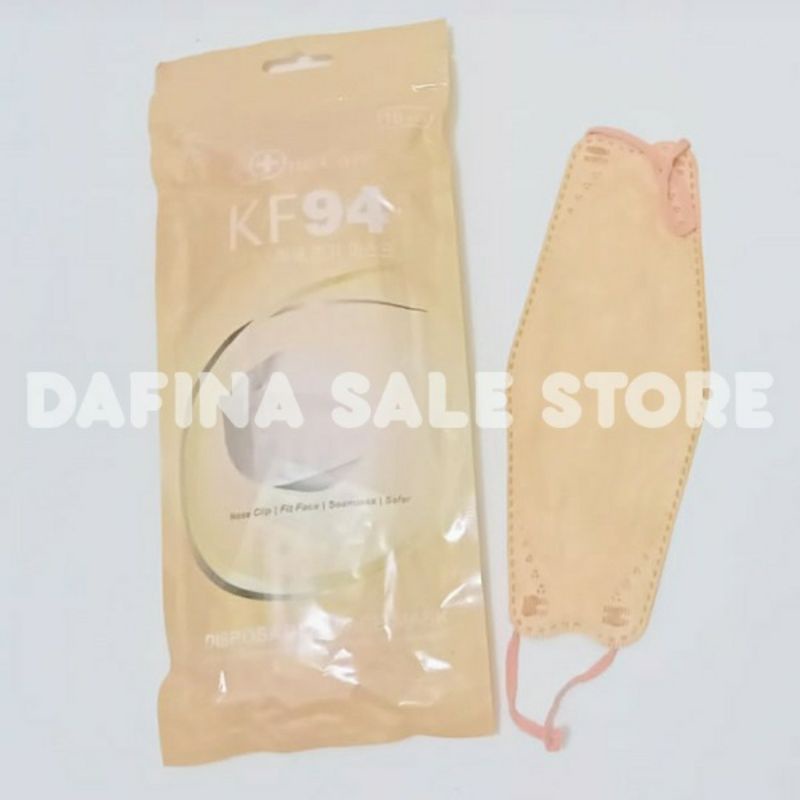 MASKER KF94 ONE CARE KEMENKES ISI 10 ZIP GOLD