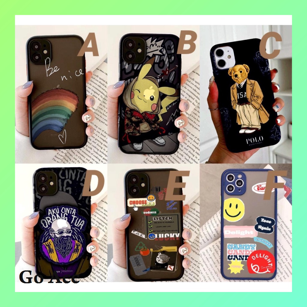 Casing Soft Kamera AA12 for Iphone 6 6s 6+ 6s+ 7 8 7+ 8+ X Xr Xs Max 11 Pro Max 12 13 14 Pro Max