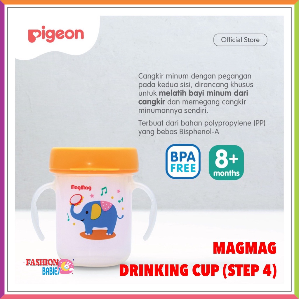 PIGEON MAGMAG ALL IN ONE SET TRAINNING CUP | BOTOL SUSU PIGEON | TRAINNING CUP SET