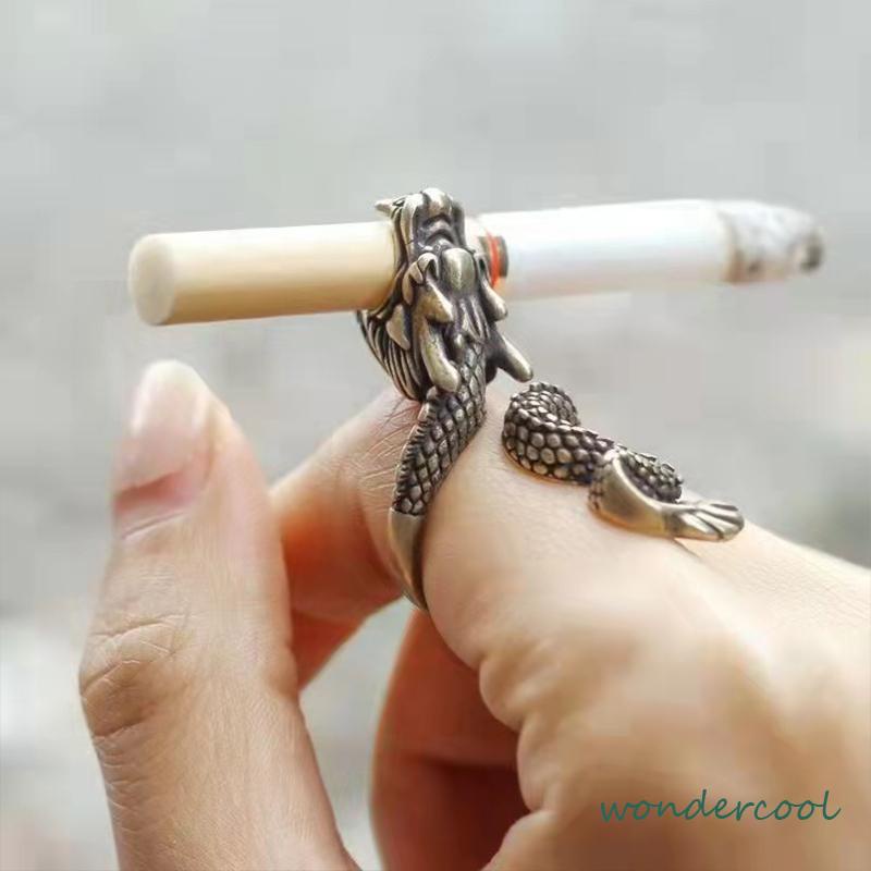 Cincin Holder Rokok Bentuk Naga Untuk Hadiah-Won