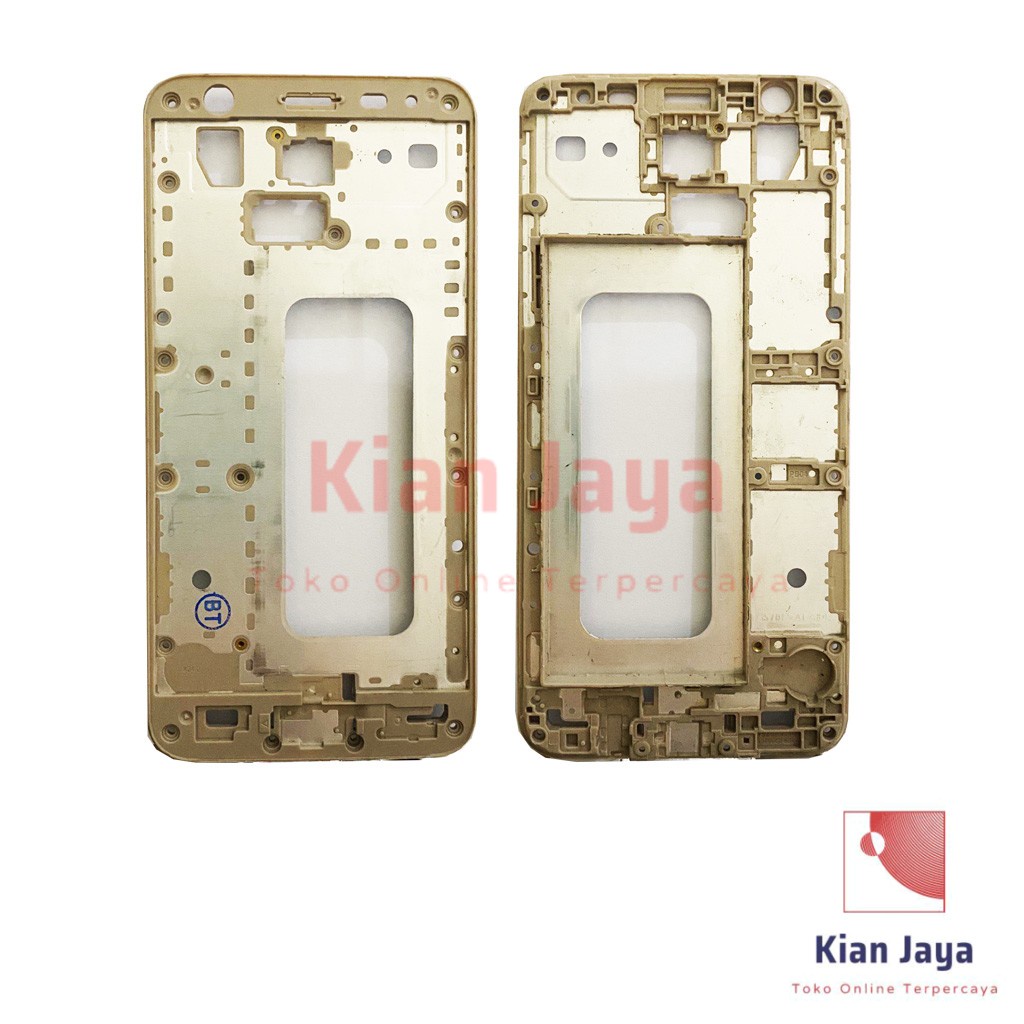 Middle Frame LCD Handphone Samsung Galaxy J5 Prime Tulang Casing Tatakan Bezel Bazel Hp