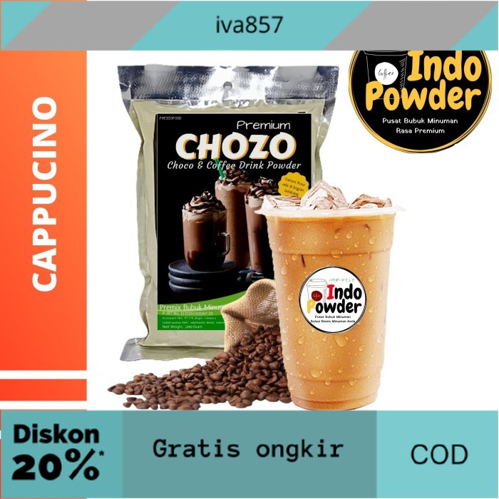 

PROMO Bubuk Minuman CAPPUCINO 1Kg - Bubuk CAPPUCCINO 1Kg - CAPPUCINO Bubuk GRATIS ONGKIR