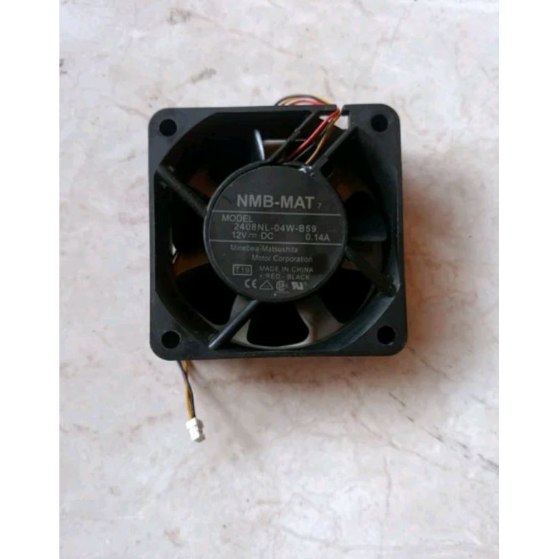 KIPAS 6CM FAN PROYEKTOR ORIGINAL NMB-MAT 2408NL-04W-B59 0.14A GARANSI