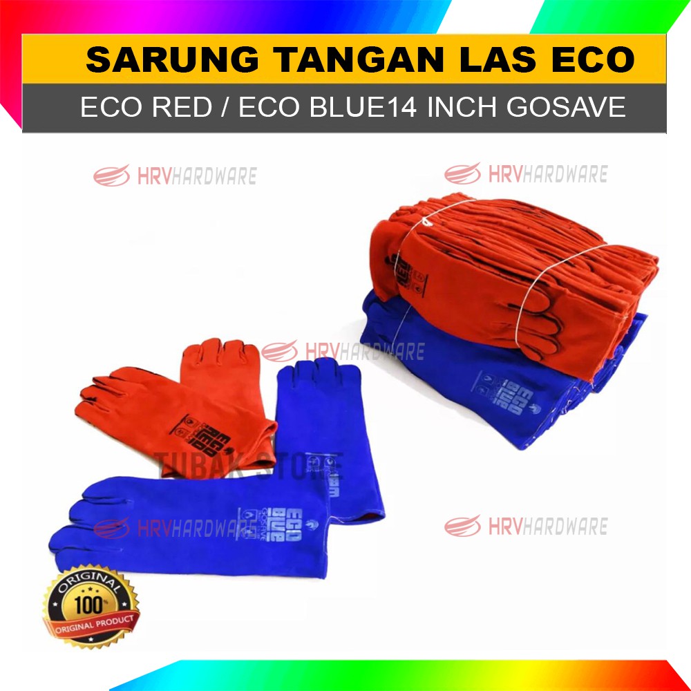 SARUNG TANGAN KULIT KERJA LAS SAFETY GLOVE GOSAVE