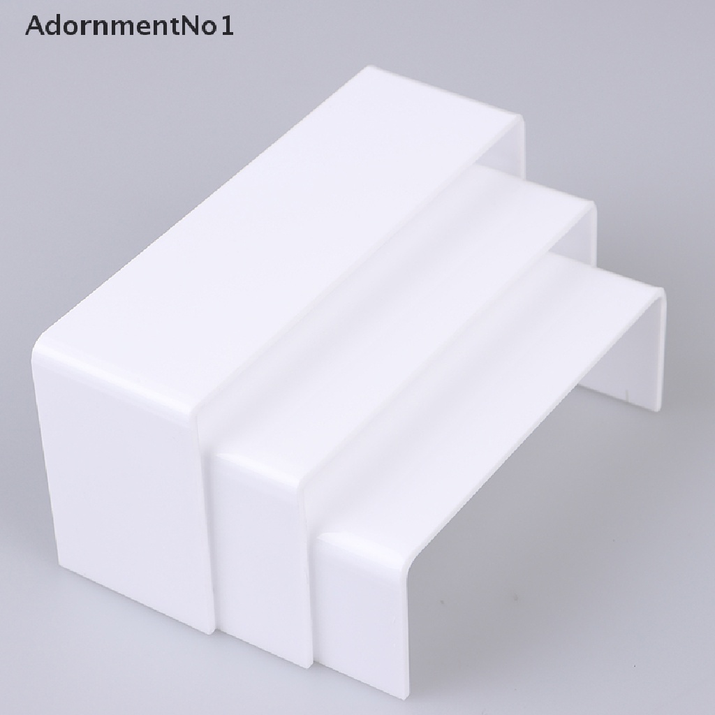 (AdornmentNo1) 3pcs / set Rak Display Perhiasan Bahan Akrilik Ukuran 3mm