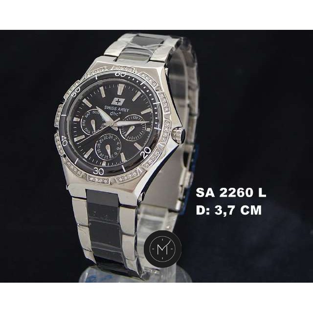 Jual Jam Tangan Wanita Swiss Army SA-2260 Stainless Steel ORIGINAL Berkualitas