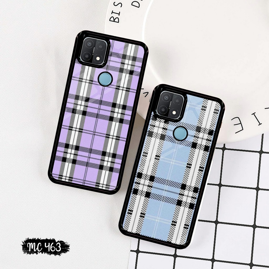 MC463 Softcase Kilau Oppo A15 Oppo A18 Casing Glass Case Kaca HP Pelindung HP Mika HP Silicon HP  Fo