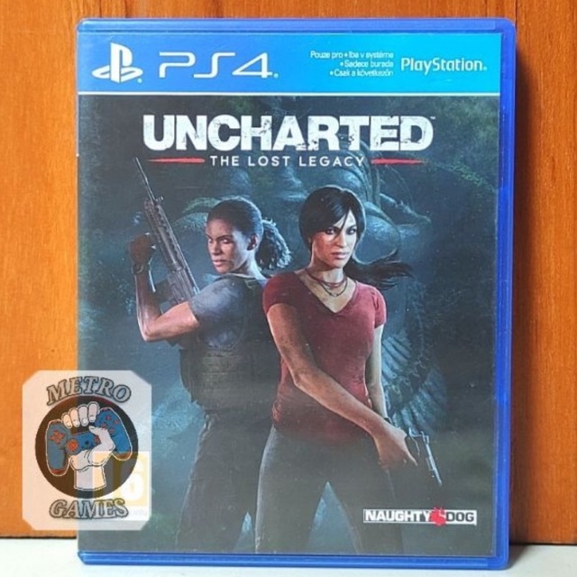 PS4 Uncharted The Lost Legacy PS4 Kaset Uncarted LostLegacy Playstation PS 4 5 CD BD Game Games unchartedlostlegacy UC4 Nathan Collection Thief End thiefs uc petualangan game uncarted original asli