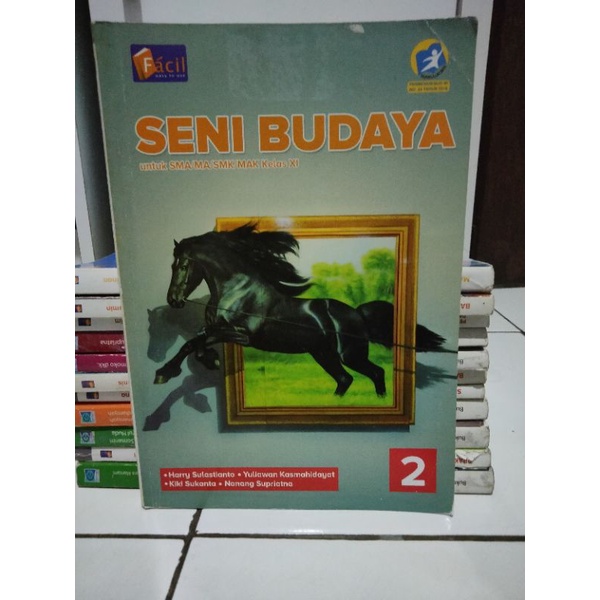 Buku Paket Seni Budaya Kelas 11 Penerbit Grafindo [PRELOVED/BEKAS]