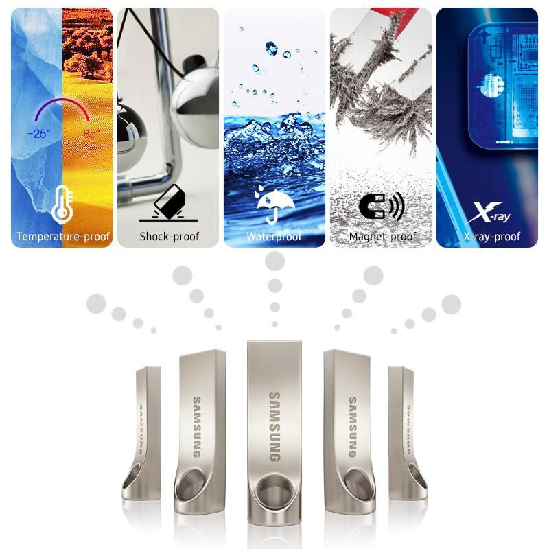 【100% ORI】Samsung Flashdisk U Disk USB 3.0 Flash Drive 64/128/256/512G/1T/2TB High Speed Reading