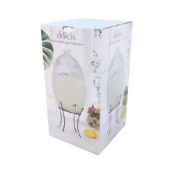 Delicia Dispenser Minuman Aloha 10 Liter / pitcher 10 liter / BEVERAGE DISPENSER ALOHA W/ STAND 10LTR