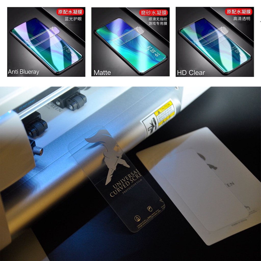 Oppo Find X3 Pro / Find X3 / Find X / Find X2 Pro / Find X2 / A54 / Reno 5 Pro / Reno 5 / A73 / A15S / A15 Hydrogel Soft TPU Screen Protective Film