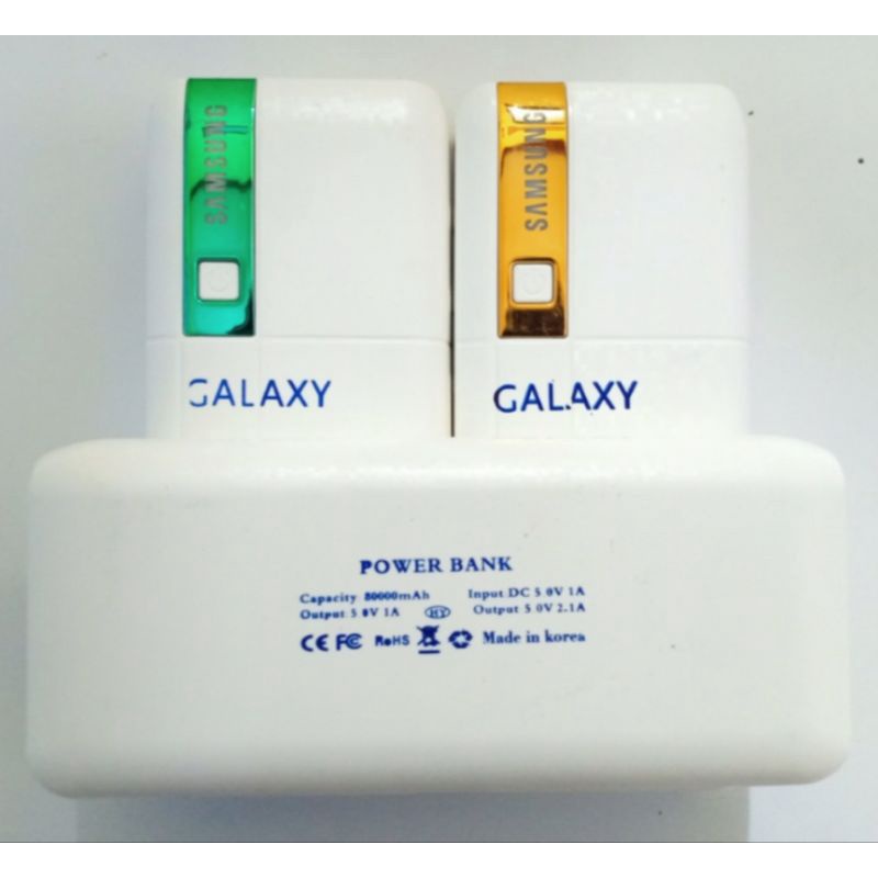 POWERBANK 80000MaH Samsung S10 Edge Smartphone 3USB Best Quality