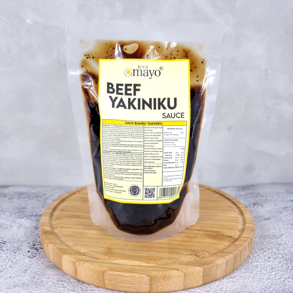 

Yakiniku Sauce / Saus Yakiniku / Bumbu Yakiniku 250gr