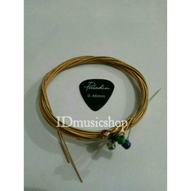 Senar Gitar Cowboy Akustik  010 Unpaking free pick 1 Pcs