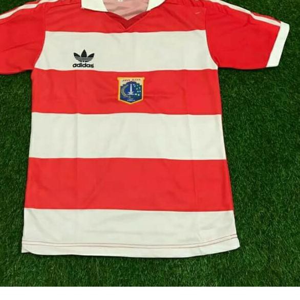 Gratis Ongkir (elb-288) jersey persija retro 1985 grade ori