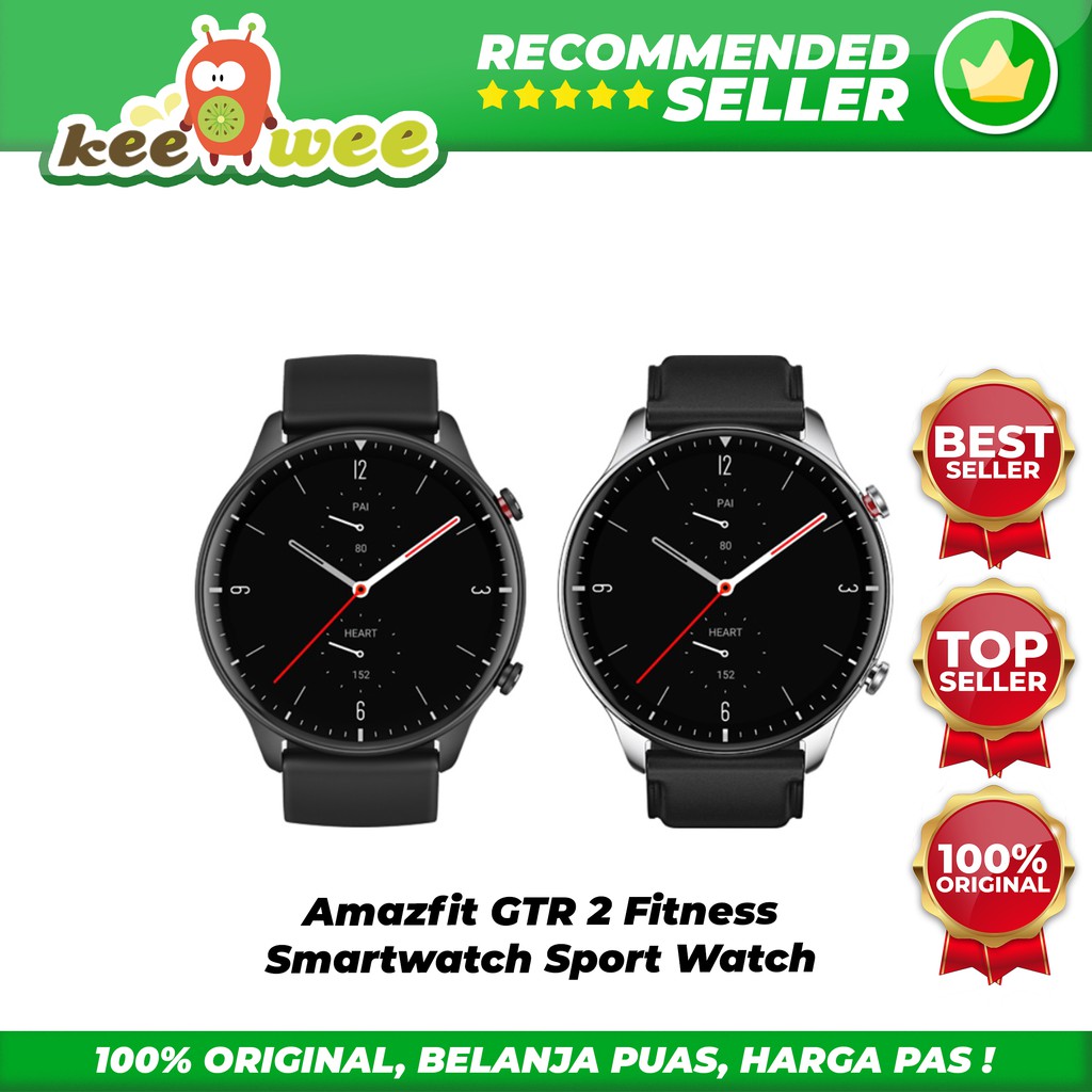 Amazfit GTR 2 Fitness Smartwatch Sport Watch - Stainless / Aluminum