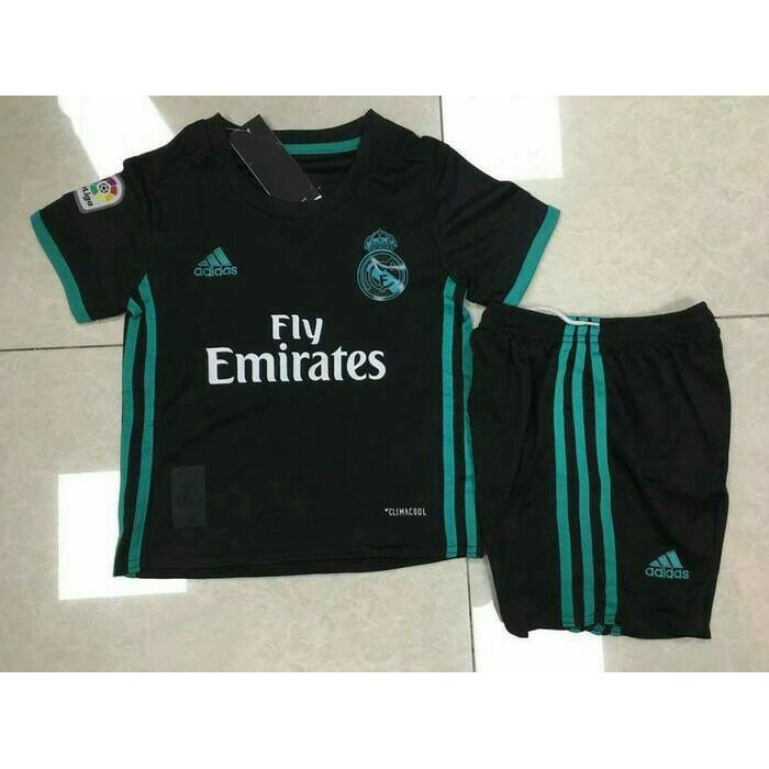 BEST    JERSEY REAL MADRID AWAY KIDS / ANAK 2017/2018 GRADE ORI