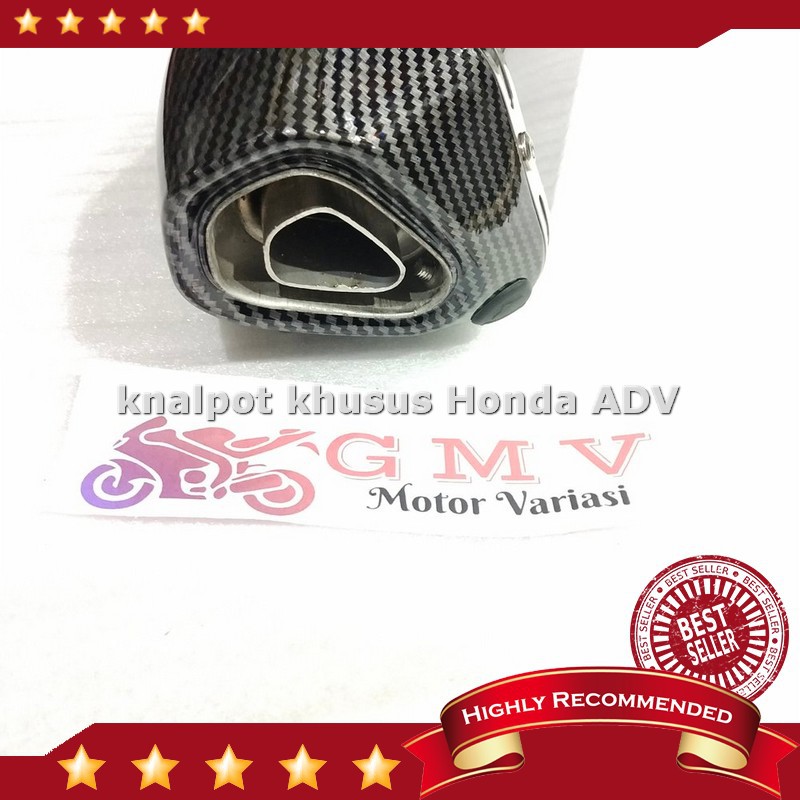 Murah Knalpot Racing Honda ADV Knalpot racing Akrapovic Full carbon Honda ADV import