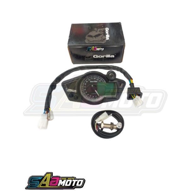 spido spidometer koso rx1n new indikator set soket dan sensor import