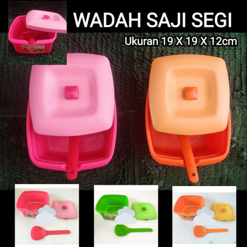 wadah saji bulat / wadah saji oval / wadah saji kotak / wadah basi / wadah saji tempat makan