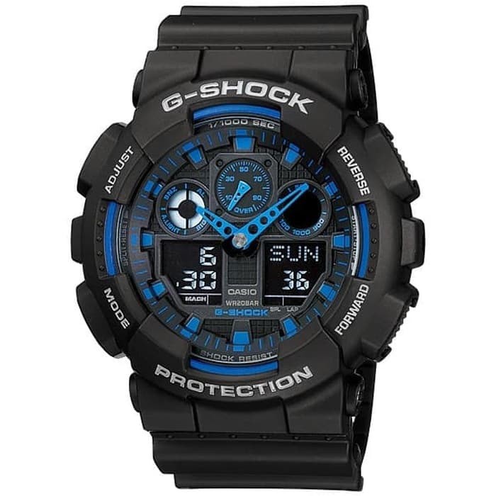 CASIO G-SHOCK GA-100 GA 100 ORIGINAL GARANSI RESMI INDONESIA