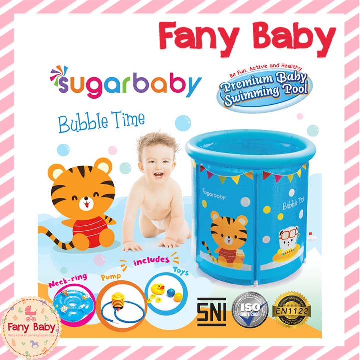 SUGAR BABY PREMIUM BABY SWIMMING POOL [ BLUE ]