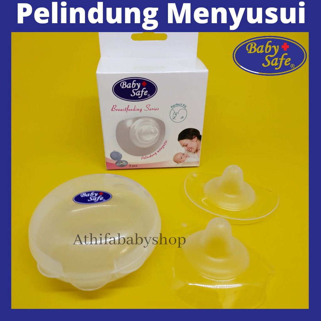 Niple Shield Penyambung Puting Pelindung Puting Menyusui Nipple Puller Baby Safe Breast Shield Isi 2